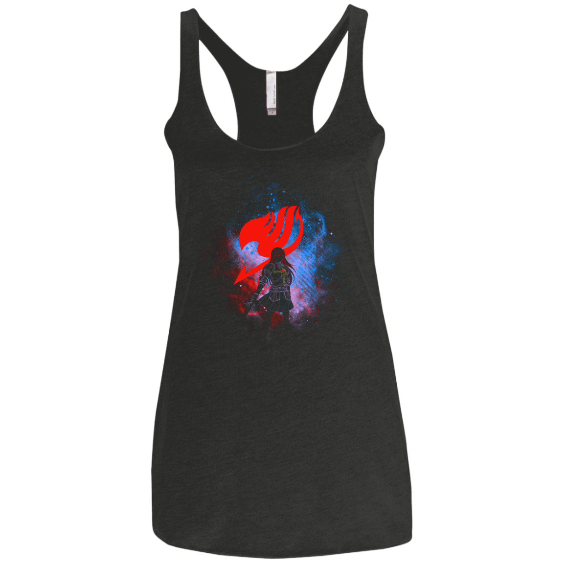 T-Shirts Vintage Black / X-Small ERZA ART Women's Triblend Racerback Tank