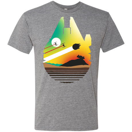 T-Shirts Premium Heather / S Escape from Desert Planet Men's Triblend T-Shirt