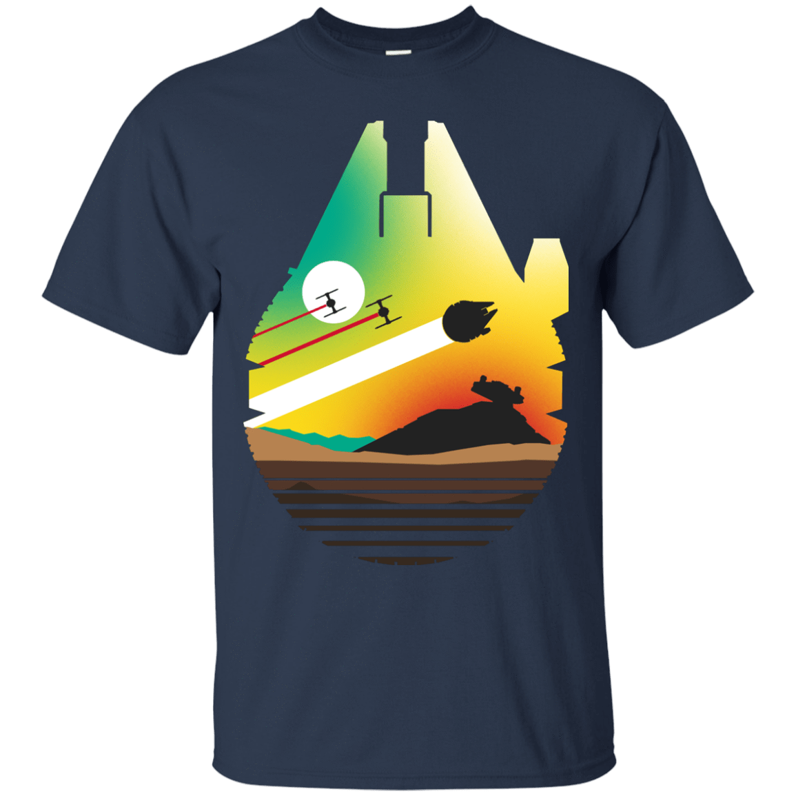 T-Shirts Navy / S Escape from Desert Planet T-Shirt