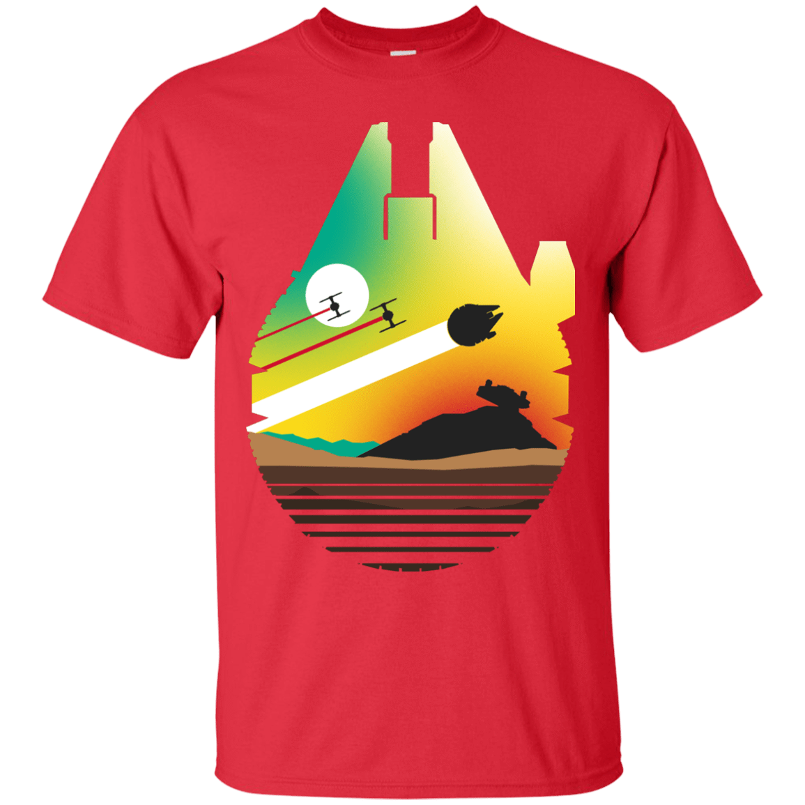 T-Shirts Red / S Escape from Desert Planet T-Shirt