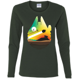 T-Shirts Forest / S Escape from Desert Planet Women's Long Sleeve T-Shirt