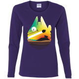 T-Shirts Purple / S Escape from Desert Planet Women's Long Sleeve T-Shirt