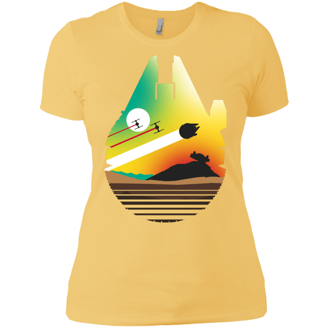 T-Shirts Banana Cream/ / X-Small Escape from Desert Planet Women's Premium T-Shirt