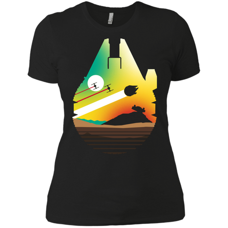 T-Shirts Black / X-Small Escape from Desert Planet Women's Premium T-Shirt