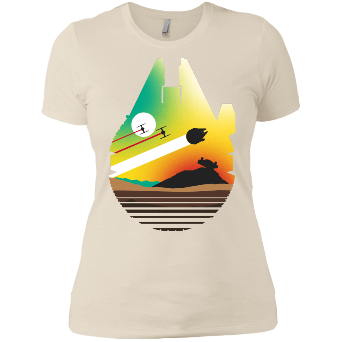 T-Shirts Ivory/ / X-Small Escape from Desert Planet Women's Premium T-Shirt