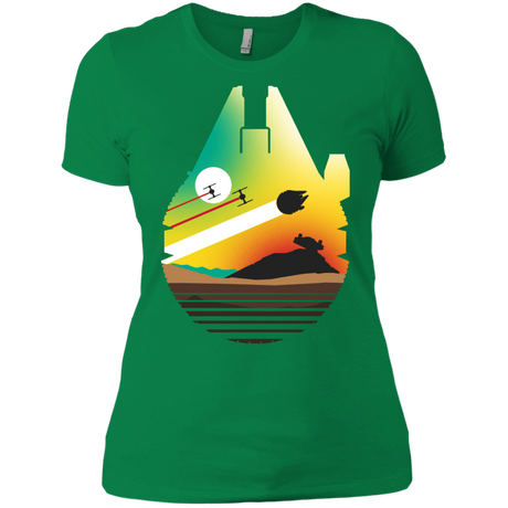 T-Shirts Kelly Green / X-Small Escape from Desert Planet Women's Premium T-Shirt