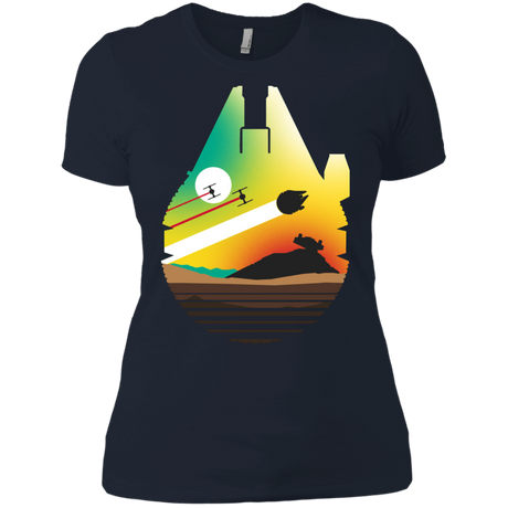 T-Shirts Midnight Navy / X-Small Escape from Desert Planet Women's Premium T-Shirt