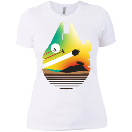 T-Shirts White / X-Small Escape from Desert Planet Women's Premium T-Shirt