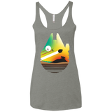 T-Shirts Venetian Grey / X-Small Escape from Desert Planet Women's Triblend Racerback Tank