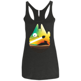 T-Shirts Vintage Black / X-Small Escape from Desert Planet Women's Triblend Racerback Tank