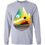 T-Shirts Sport Grey / YS Escape from Desert Planet Youth Long Sleeve T-Shirt