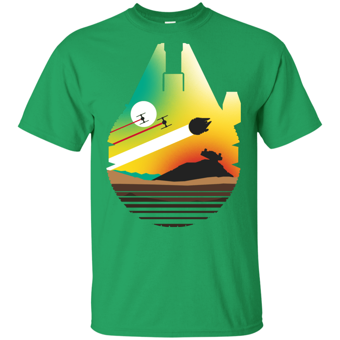 T-Shirts Irish Green / YXS Escape from Desert Planet Youth T-Shirt