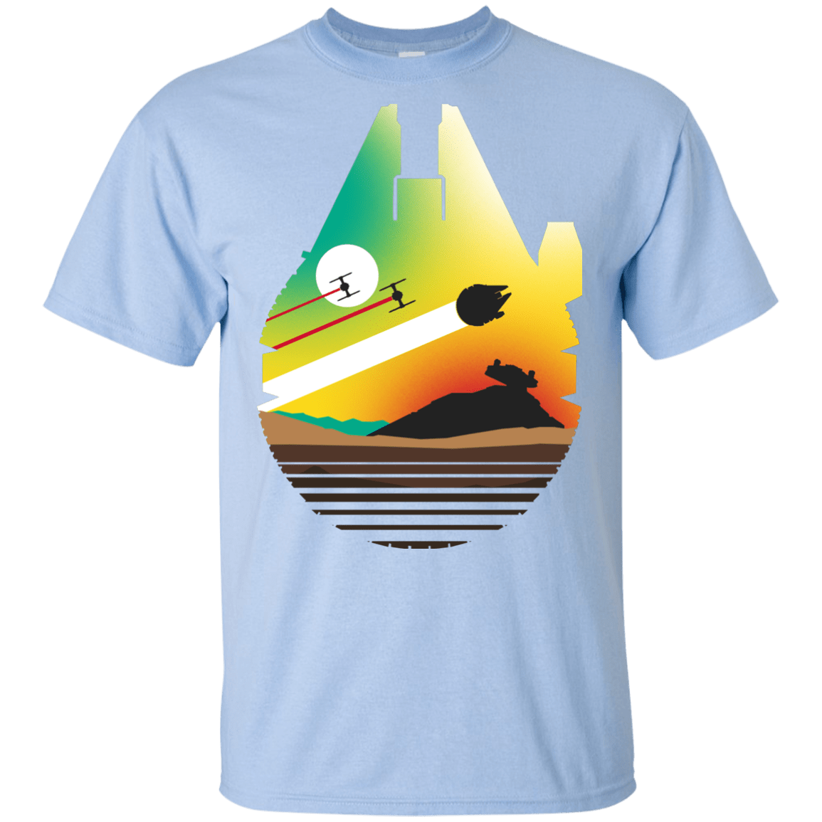 T-Shirts Light Blue / YXS Escape from Desert Planet Youth T-Shirt