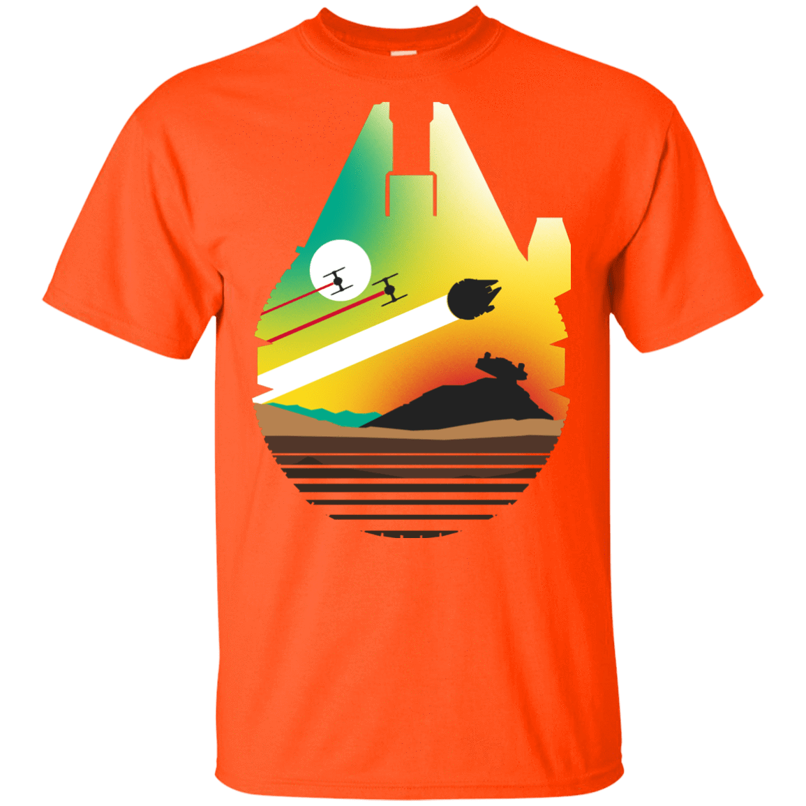 T-Shirts Orange / YXS Escape from Desert Planet Youth T-Shirt