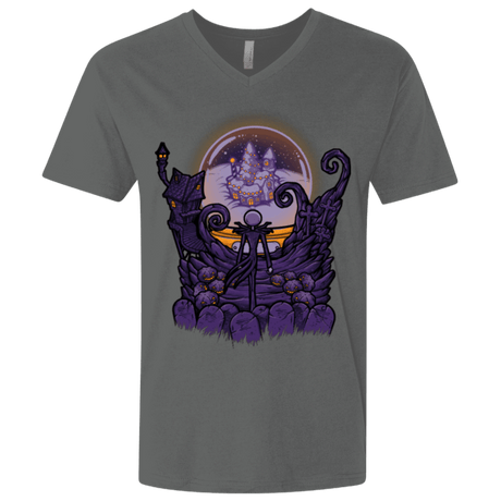 T-Shirts Heavy Metal / X-Small Escape From Nightmare Men's Premium V-Neck