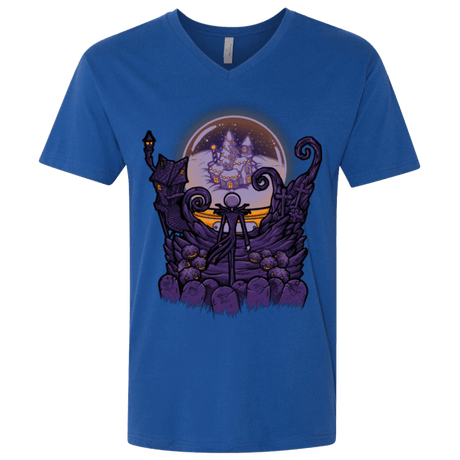 T-Shirts Royal / X-Small Escape From Nightmare Men's Premium V-Neck