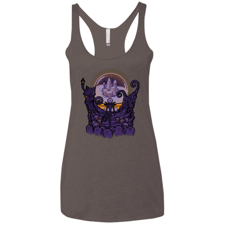 T-Shirts Macchiato / X-Small Escape From Nightmare Women's Triblend Racerback Tank