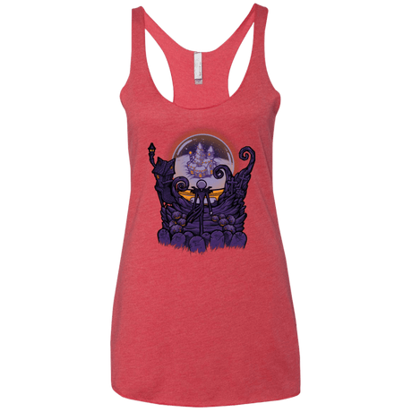 T-Shirts Vintage Red / X-Small Escape From Nightmare Women's Triblend Racerback Tank