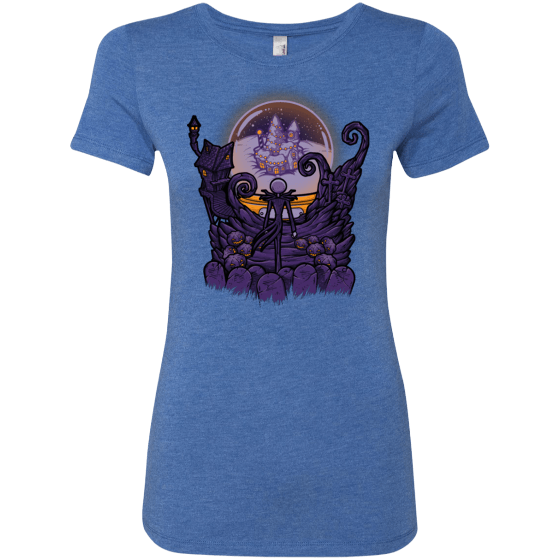 T-Shirts Vintage Royal / Small Escape From Nightmare Women's Triblend T-Shirt