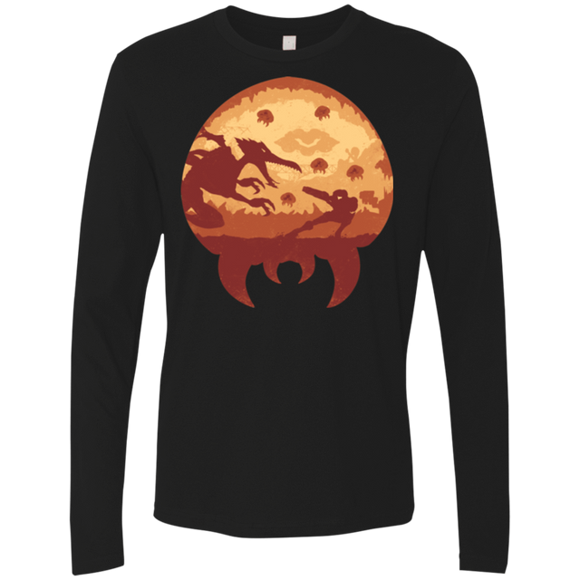T-Shirts Black / Small Escape from Zebes Men's Premium Long Sleeve
