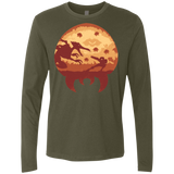 T-Shirts Military Green / Small Escape from Zebes Men's Premium Long Sleeve