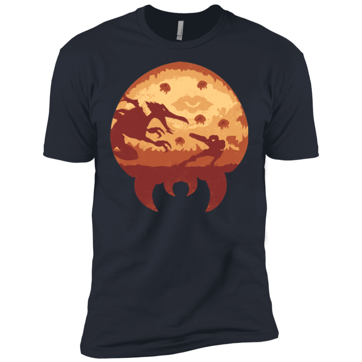T-Shirts Indigo / X-Small Escape from Zebes Men's Premium T-Shirt