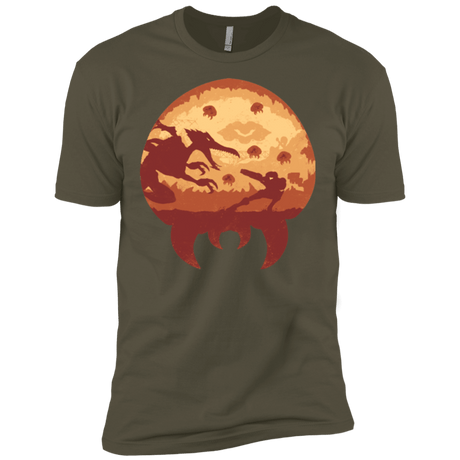 T-Shirts Military Green / X-Small Escape from Zebes Men's Premium T-Shirt