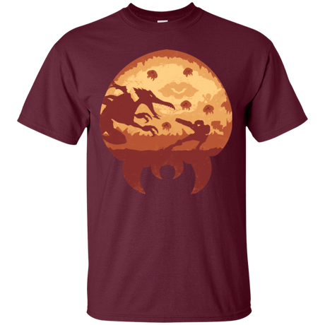 T-Shirts Maroon / Small Escape from Zebes T-Shirt