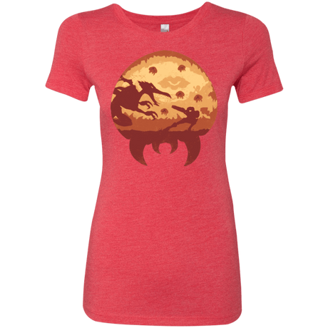 T-Shirts Vintage Red / Small Escape from Zebes Women's Triblend T-Shirt