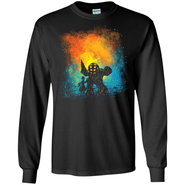 T-Shirts Black / S Escape Rapture Men's Long Sleeve T-Shirt