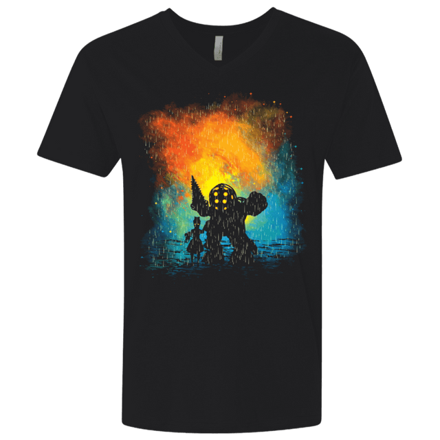 T-Shirts Black / X-Small Escape Rapture Men's Premium V-Neck