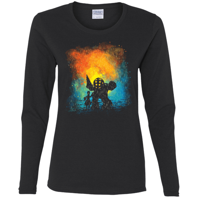 T-Shirts Black / S Escape Rapture Women's Long Sleeve T-Shirt