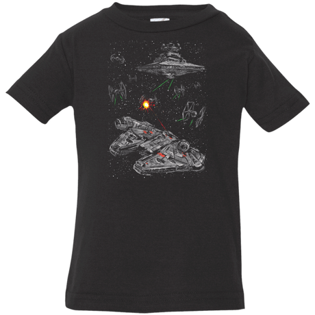 T-Shirts Black / 6 Months Escape the Imperial Navy Infant Premium T-Shirt