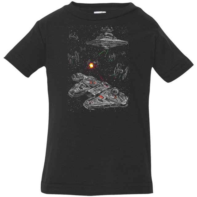 T-Shirts Black / 6 Months Escape the Imperial Navy Infant Premium T-Shirt