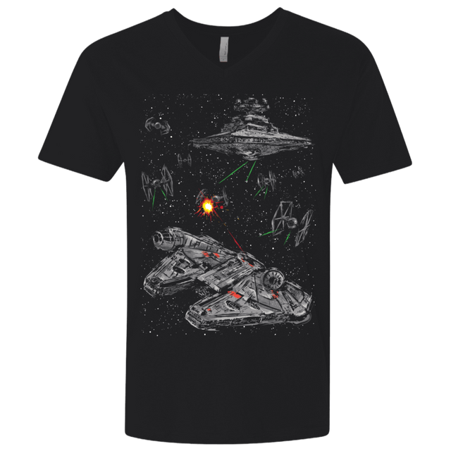 T-Shirts Black / X-Small Escape the Imperial Navy Men's Premium V-Neck