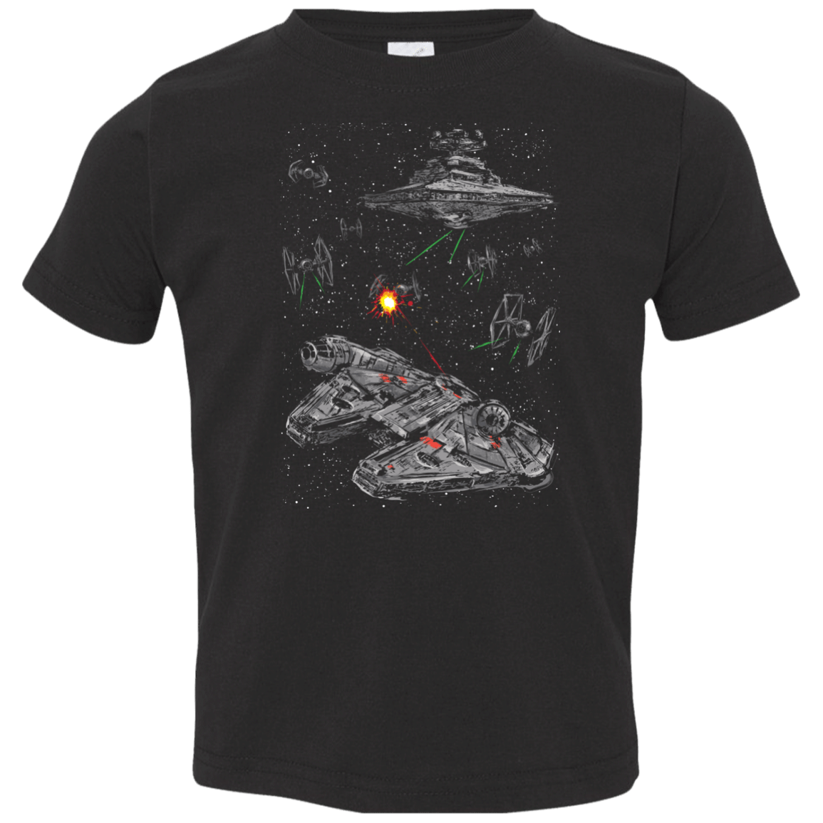 T-Shirts Black / 2T Escape the Imperial Navy Toddler Premium T-Shirt