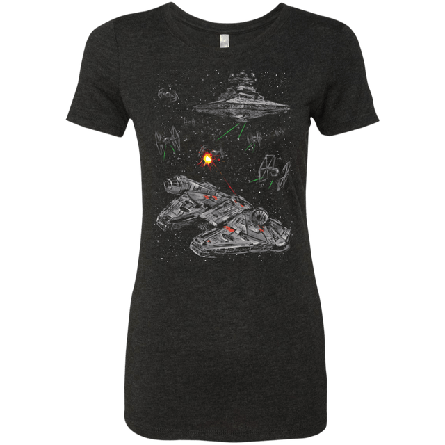 T-Shirts Vintage Black / S Escape the Imperial Navy Women's Triblend T-Shirt