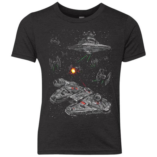 T-Shirts Vintage Black / YXS Escape the Imperial Navy Youth Triblend T-Shirt