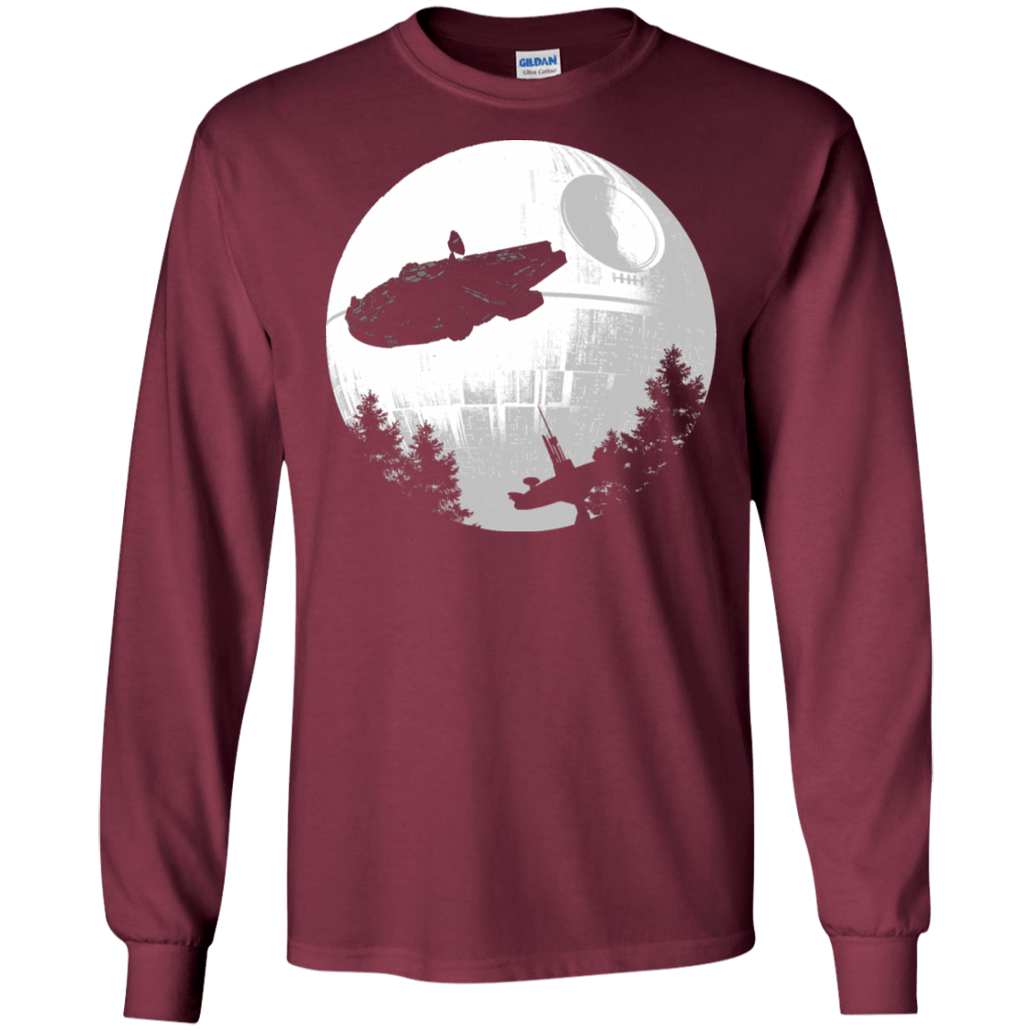 T-Shirts Maroon / S ET Parody Men's Long Sleeve T-Shirt