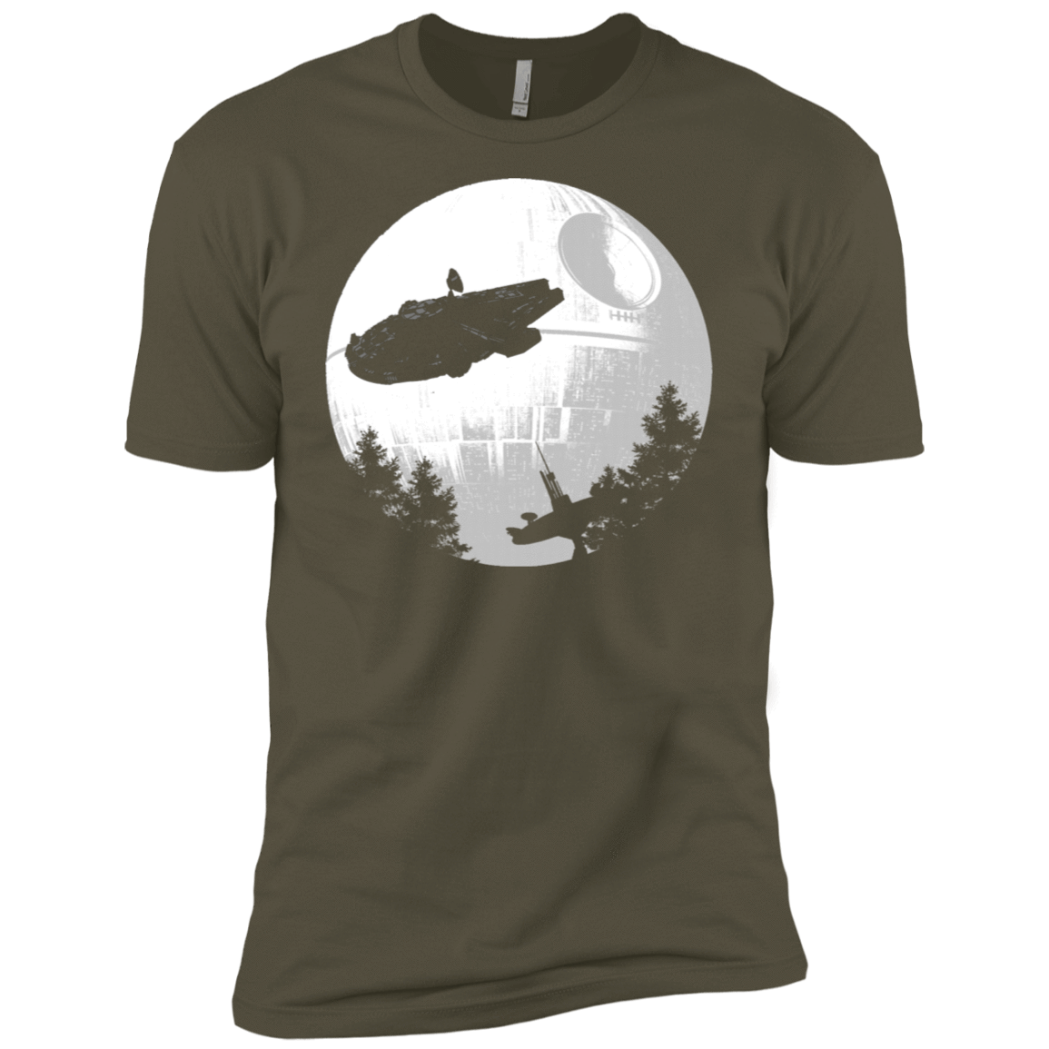 T-Shirts Military Green / X-Small ET Parody Men's Premium T-Shirt