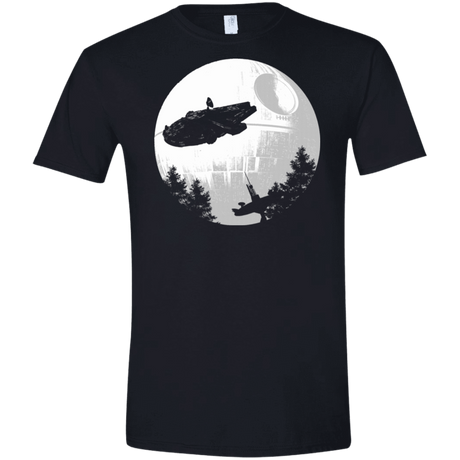 T-Shirts Black / X-Small ET Parody Men's Semi-Fitted Softstyle