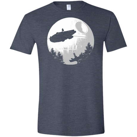 T-Shirts Heather Navy / S ET Parody Men's Semi-Fitted Softstyle