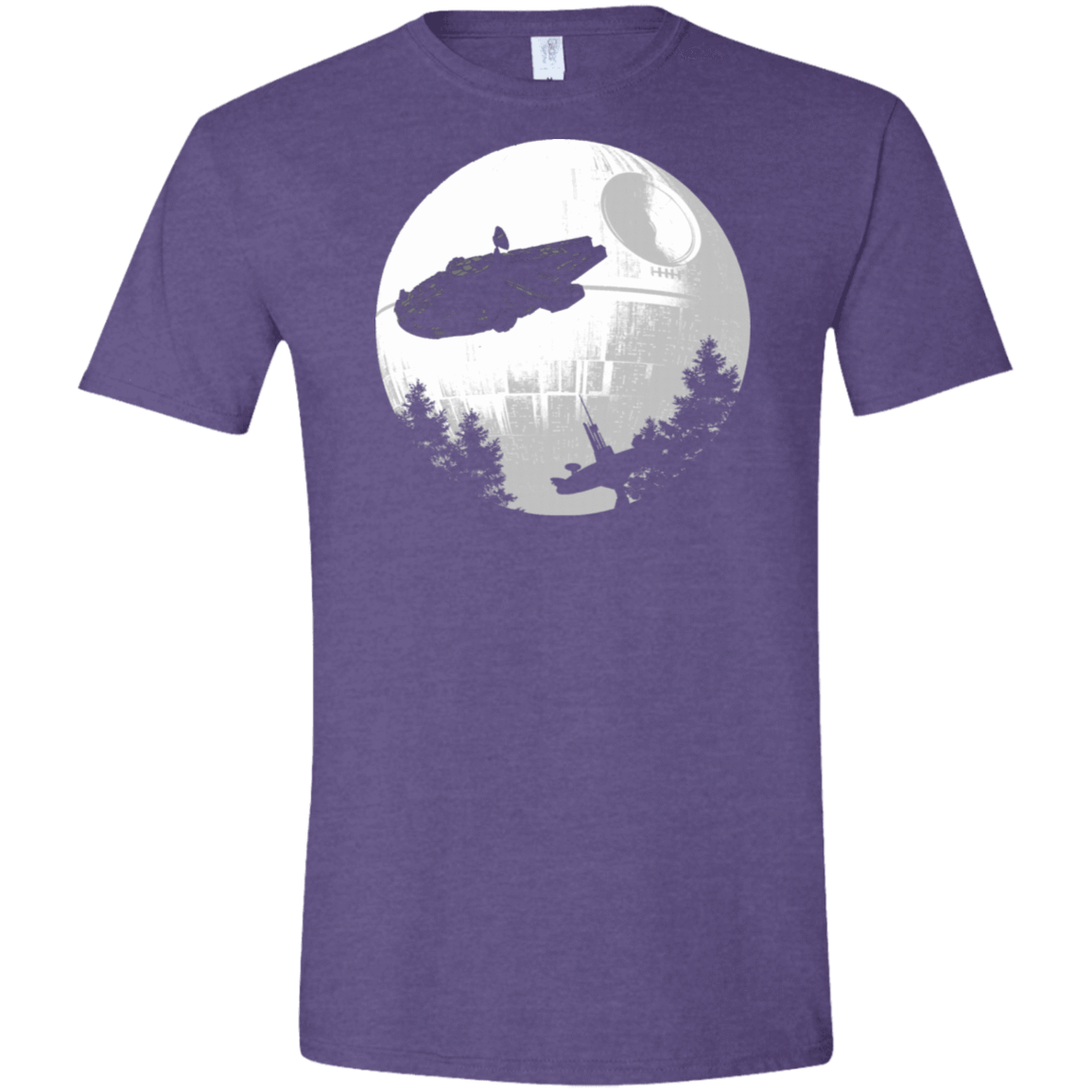 T-Shirts Heather Purple / S ET Parody Men's Semi-Fitted Softstyle