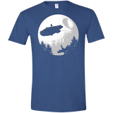 T-Shirts Heather Royal / X-Small ET Parody Men's Semi-Fitted Softstyle