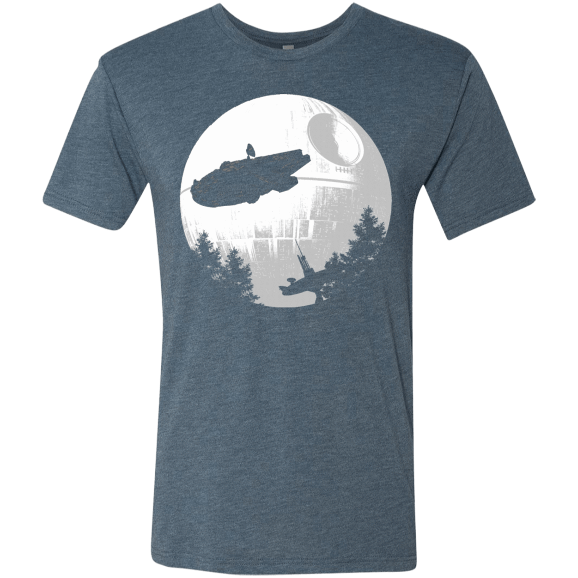 T-Shirts Indigo / S ET Parody Men's Triblend T-Shirt