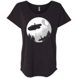 T-Shirts Vintage Black / X-Small ET Parody Triblend Dolman Sleeve