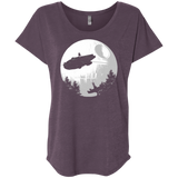 T-Shirts Vintage Purple / X-Small ET Parody Triblend Dolman Sleeve