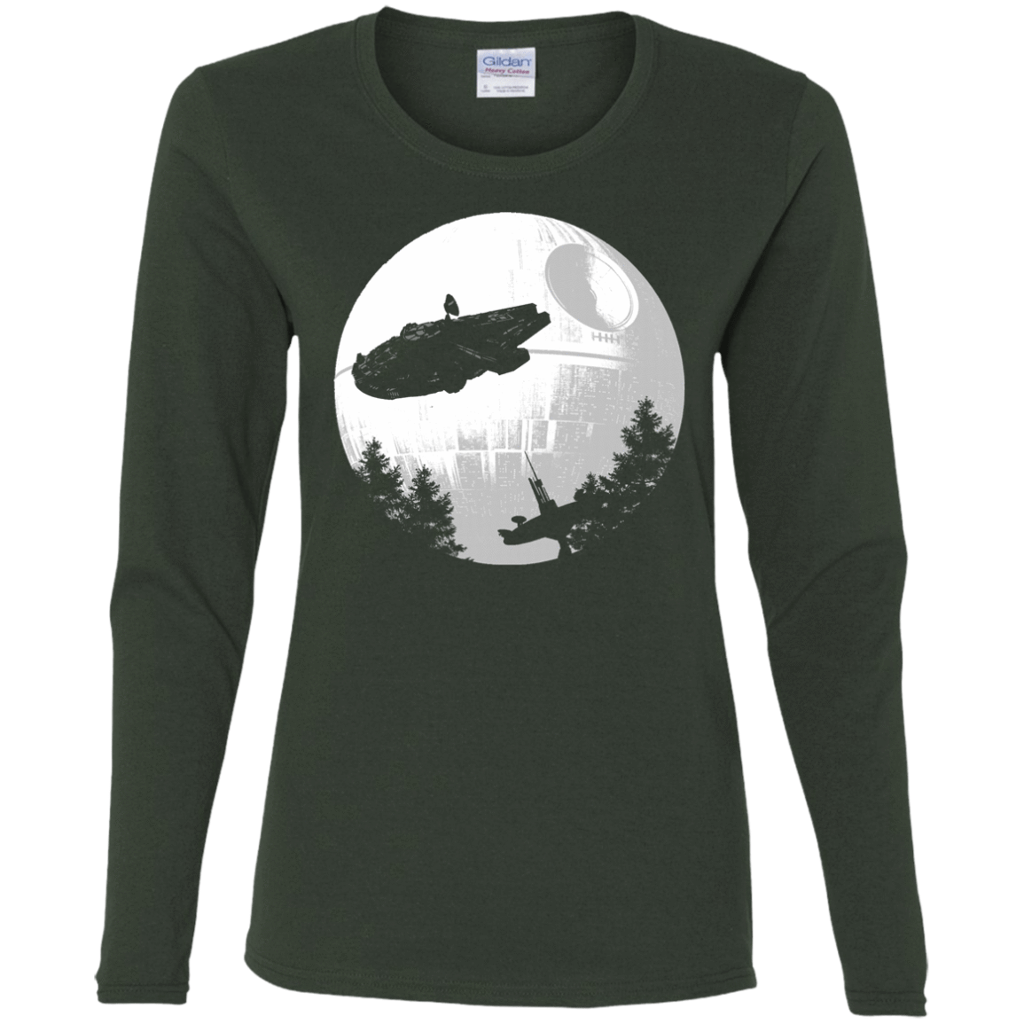 T-Shirts Forest / S ET Parody Women's Long Sleeve T-Shirt