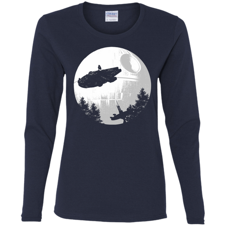 T-Shirts Navy / S ET Parody Women's Long Sleeve T-Shirt