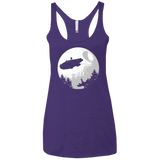 T-Shirts Purple Rush / X-Small ET Parody Women's Triblend Racerback Tank